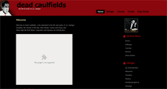 Desktop Screenshot of deadcaulfields.com